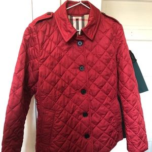 Burberry quilted jacket like new condition